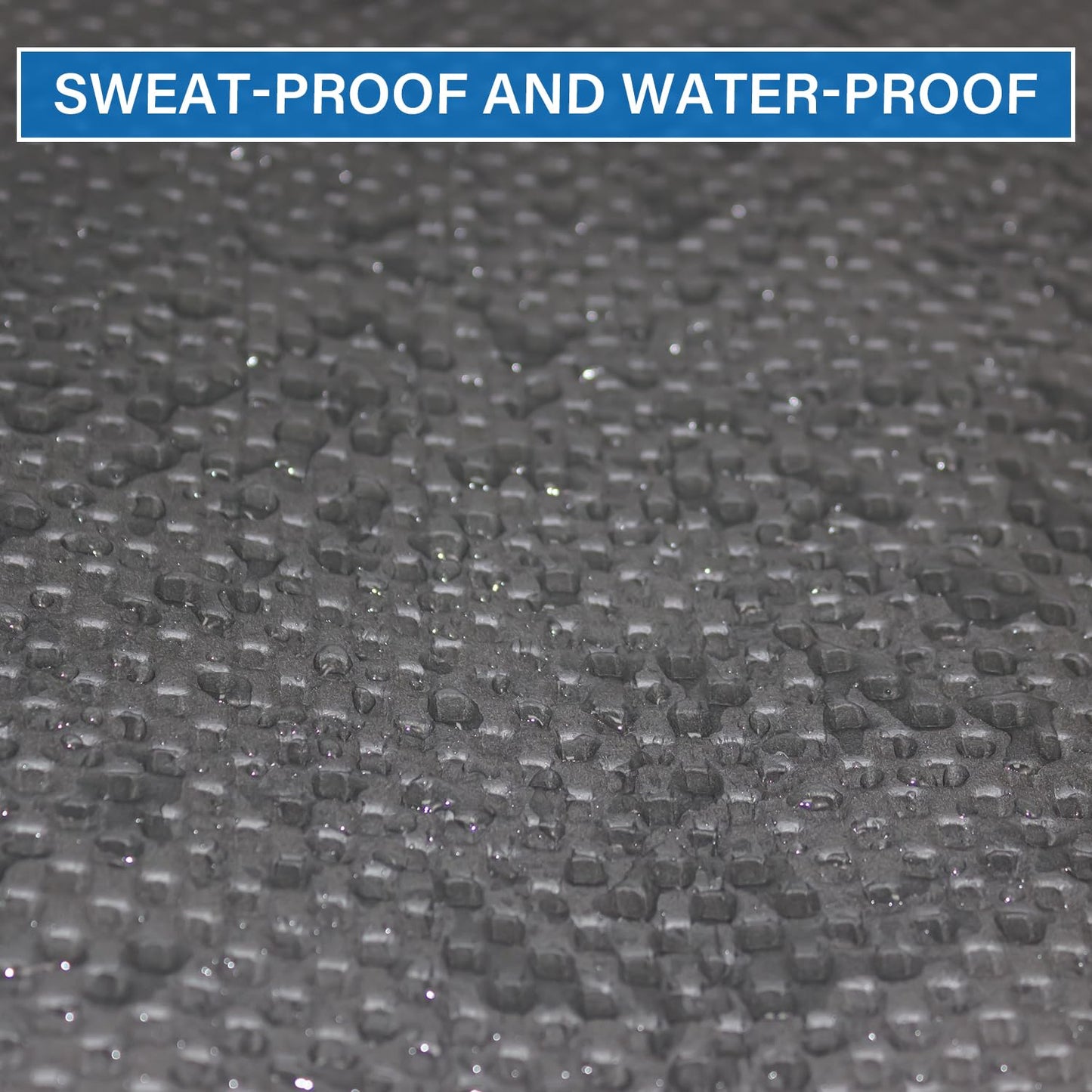 2PCS Fitness Equipment Mats and Floor Protector, Non-Slip Mat Rowing, Rowing Machine Bike Mat for Carpet & Hardwood Floors, Exercise Bike Mats (Two Pieces:30 * 12 inch)