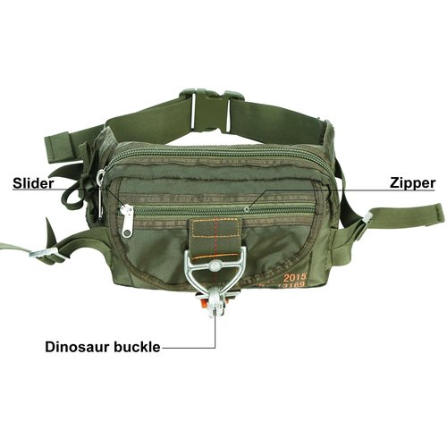 US Air Force Parachute Buckles Deployment Bag Tactical Military Waist Fanny Pack