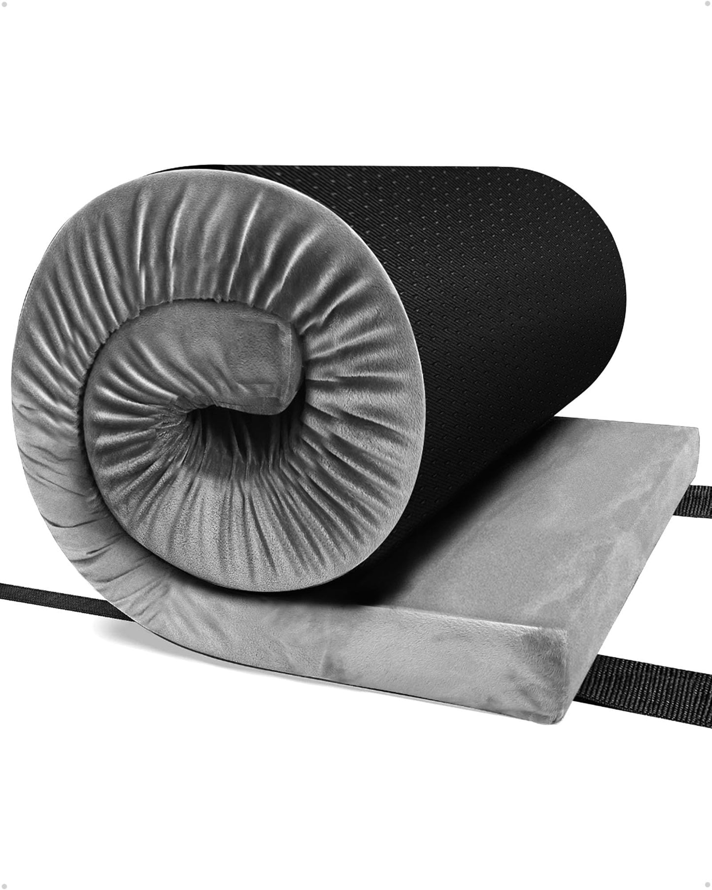 Ferlizer Memory Foam Camping Mattress, 3" [Single] Portable Roll Up Sleeping Pad with Waterproof Cover, 74 x 30