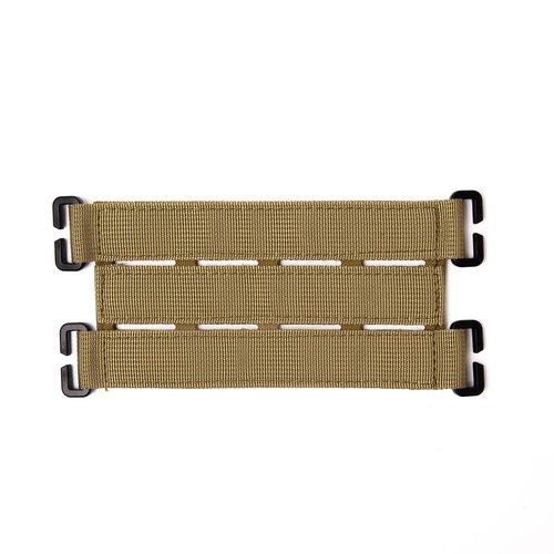 TAXATM Molle Patch Panel with Laser Cutting Loop, Molle Patch Display Holder for Backpack,6X3.2 Mini Patch Board Include American Flag Patch (1 pcs Camo)