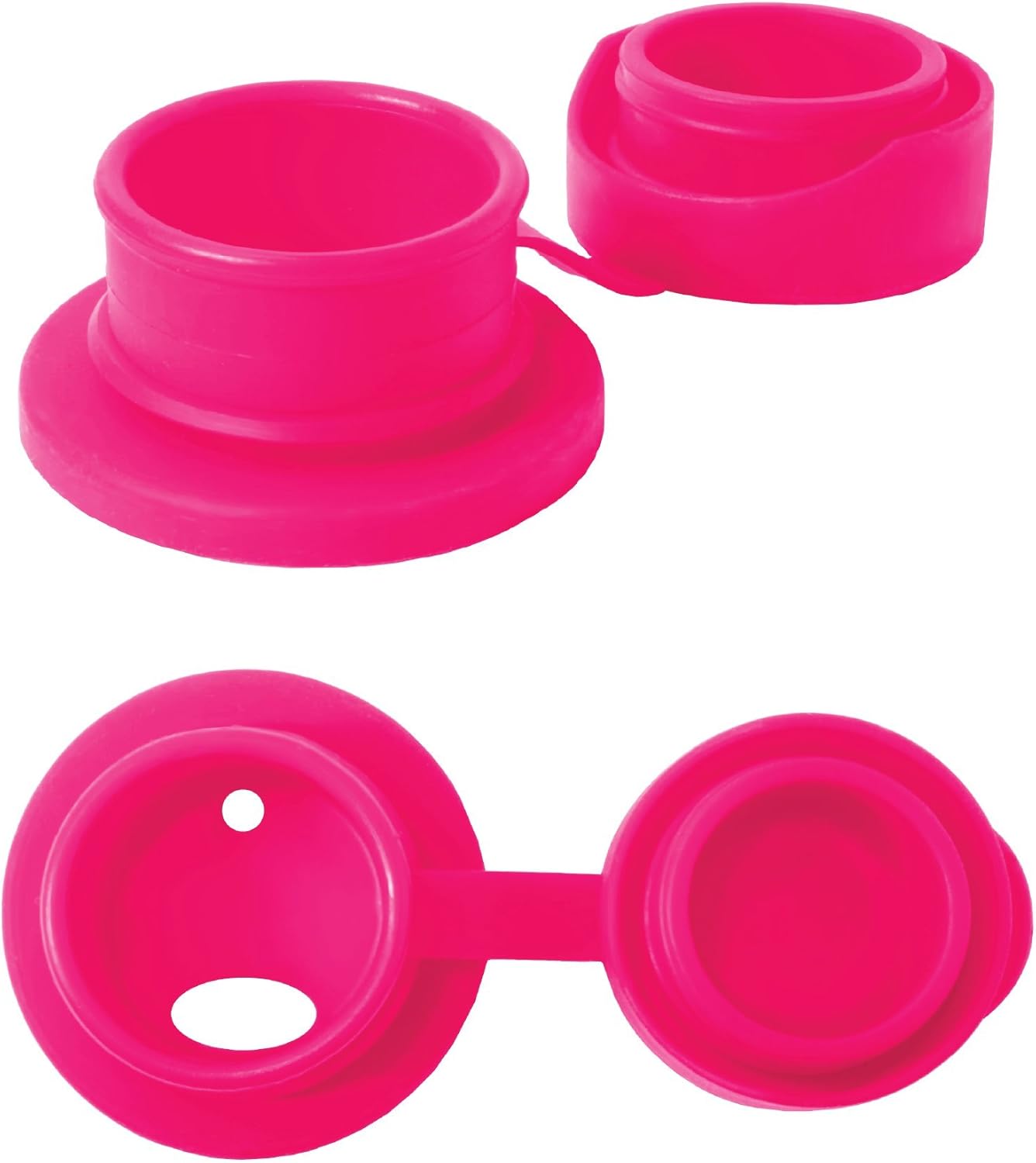 Pura 28 oz / 850 ml Stainless Steel Kids Sport Bottle with Silicone Sport Flip Cap & Sleeve (Plastic Free, Nontoxic Certified, BPA Free) (Swirl Pink)
