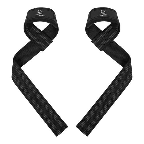 Special Essentials Wrist Straps for Weightlifting - Premium Padded Neoprene with Anti Slip Silicone Grip - Gym Lifting Straps Ideal for Men and Women - Enhances Bodybuilding & Powerlifting