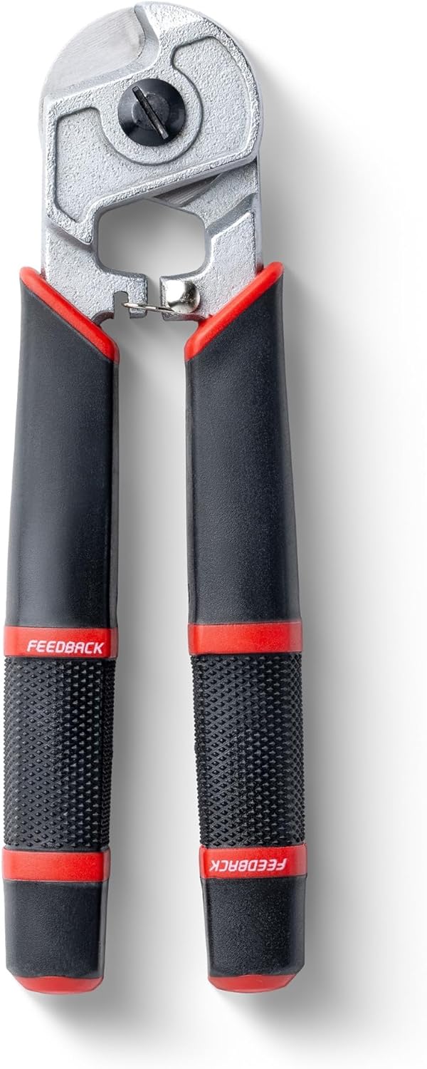 Feedback Sports | Bike Cable and Housing Cutter | Integrated Crimper | Forged Steel