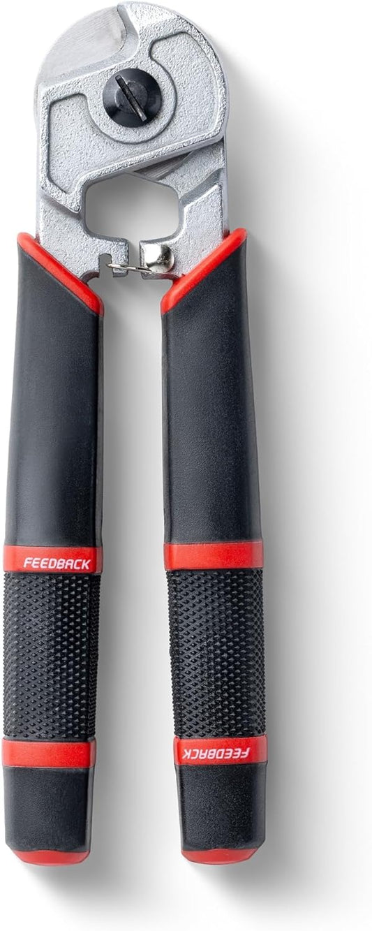 Feedback Sports | Bike Cable and Housing Cutter | Integrated Crimper | Forged Steel