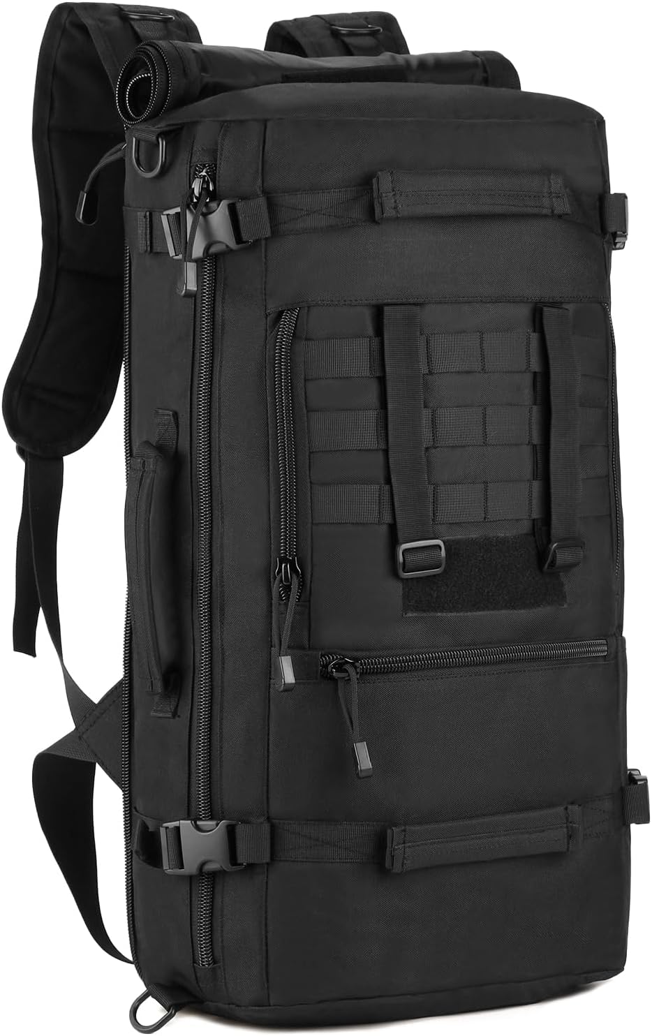 Huntvp 50L 3 Way Tactical Military MOLLE Assault Backpack Modular WR Bag
