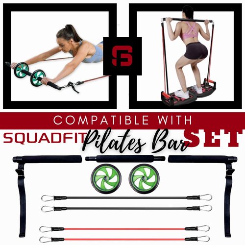 SquadFit Push Up Board & Fitness Kit - Home Gym Set