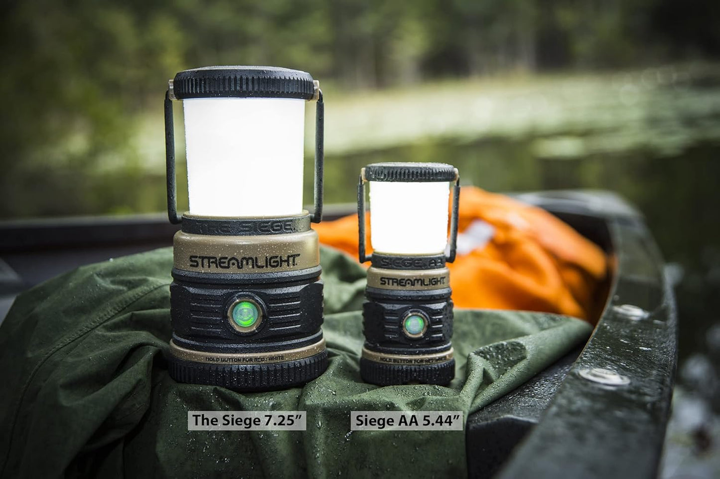 Streamlight Siege AA 200-Lumen Compact Outdoor Lantern & Flashlight - Coyote