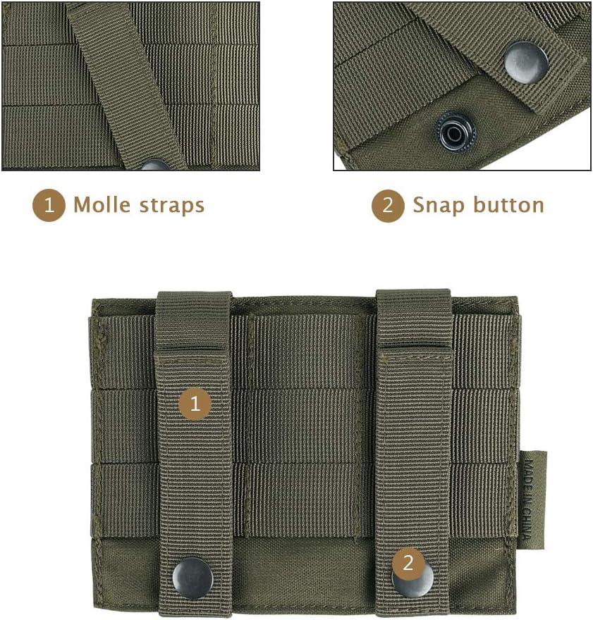 EXCELLENT ELITE SPANKER Tactical Open Top Double/Triple Pistol Mag Pouch for Glock M1911 92F Magazines 40mm Grenade