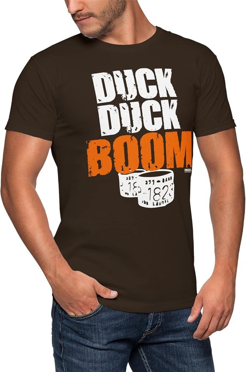 GIMMEDAT The Original Duck Duck Boom Short Sleeve Hunting Shirt Gift