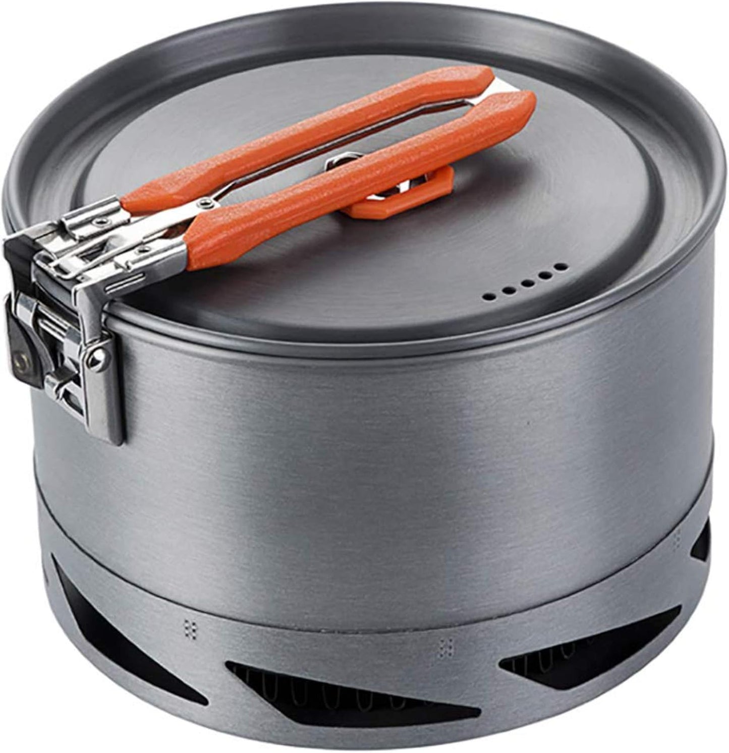 Fire-Maple Feast 1.5L Camping Gear Pot FMC-K2 | Easy to Clean Hard Anodized Aluminum and Stainless Steel | Backpacking Pot Cookware Set and Mess Kit | Camping Essentials & Accessories