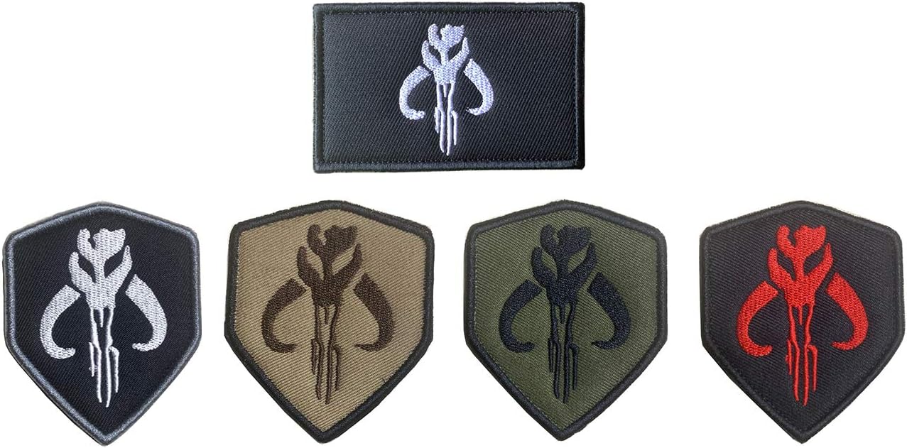 Antrix 6 PCS Tactical Joshua 1:9 Bible Verse 210 Have I NOT COMMANDED You Patch Hook and Loop Fastener Joshua 1:9 Be Strong and Courageous Emblem Badge Patch -4"*2.25"