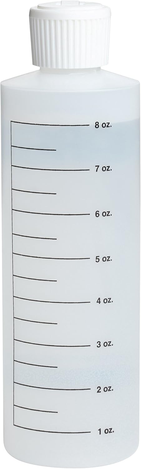 Vargo Alcohol Fuel Bottle | 8 oz. Capacity | HDPE Plastic