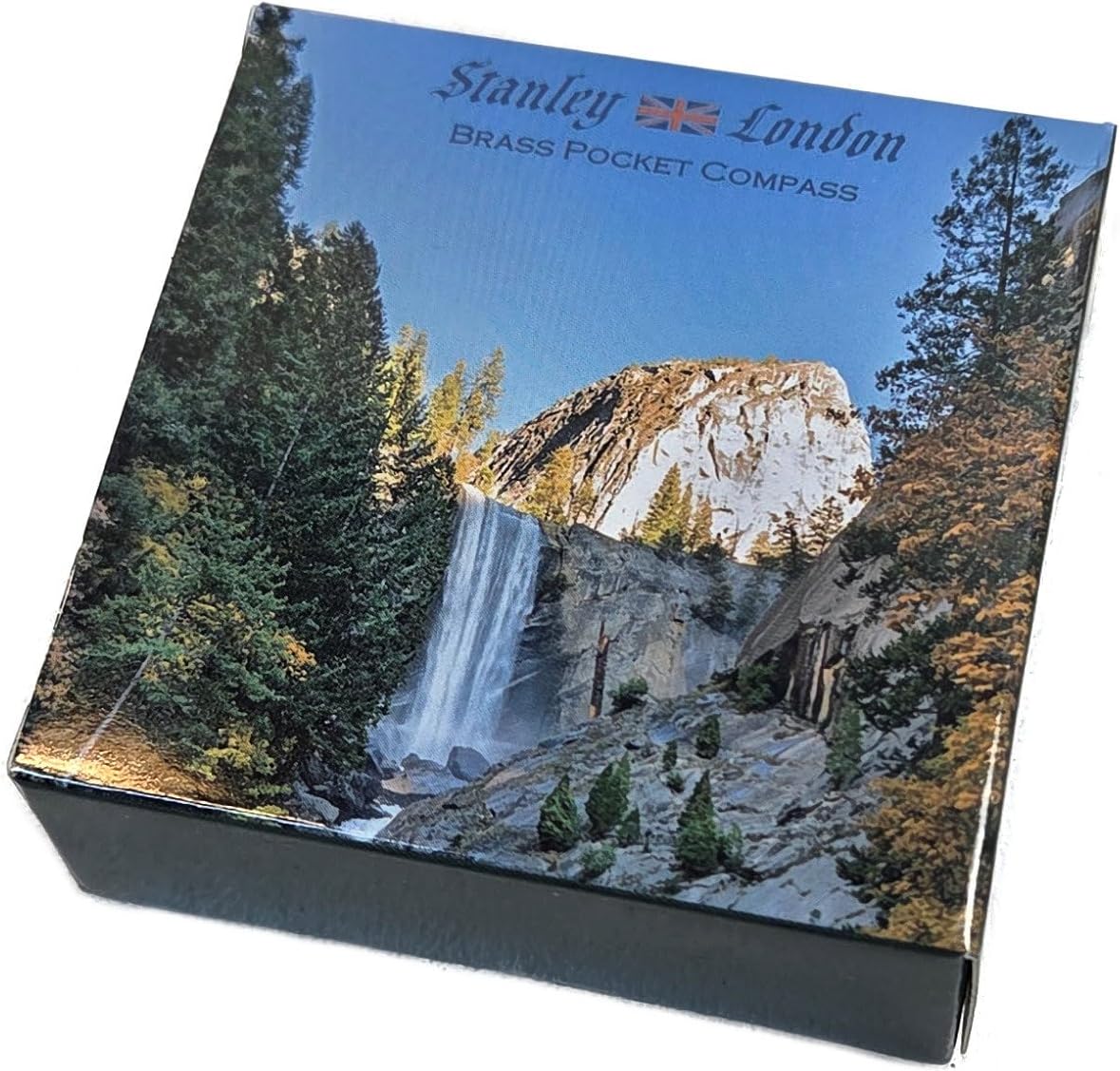 Glow in The Dark Brass Pocket Compass – Waterproof Navigation Tool for Camping, Hiking, Backpacking, Orienteering, Hunting, Survival Gear, Outdoor Safety & Adventure Gift