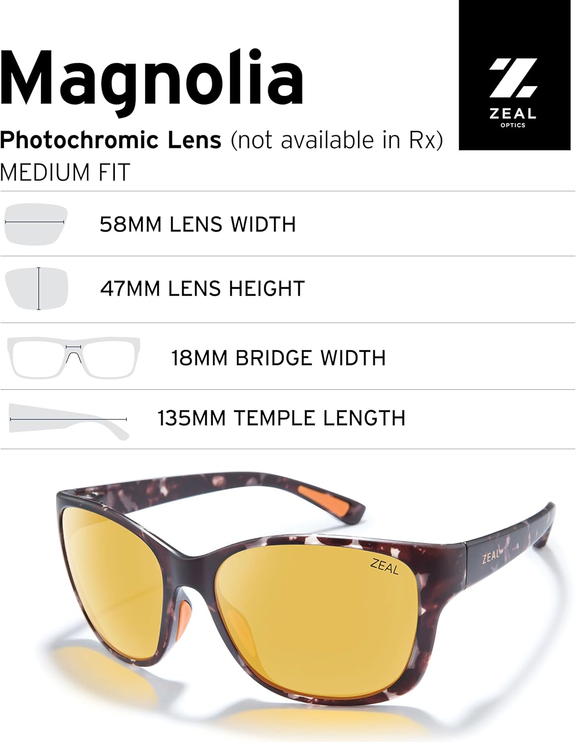 Zeal Optics Magnolia | Plant-Based Polarized Sunglasses for Men & Women