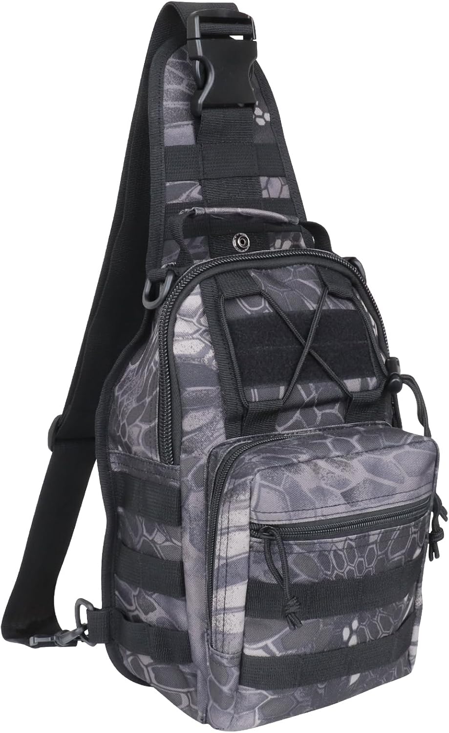Tactical Waterproof Sling Backpack - Molle Crossbody Chest Bag for Outdoor EDC