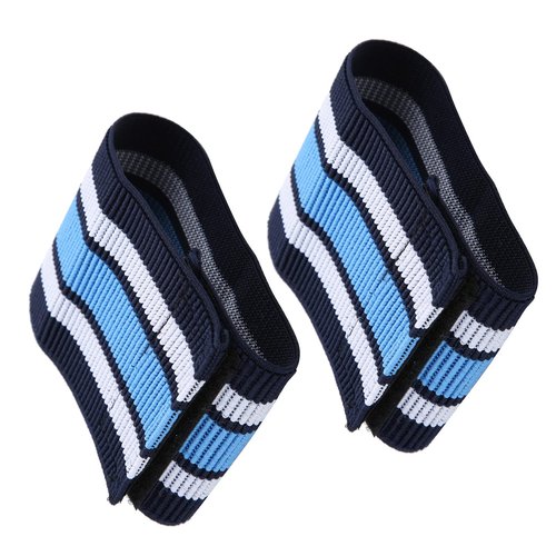 SUNGOOYUE Cycling Ankle Bands, Elastic Oxford Cloth Riding Leg Strap Pants Bind Safety Band for Outdoor Cycling