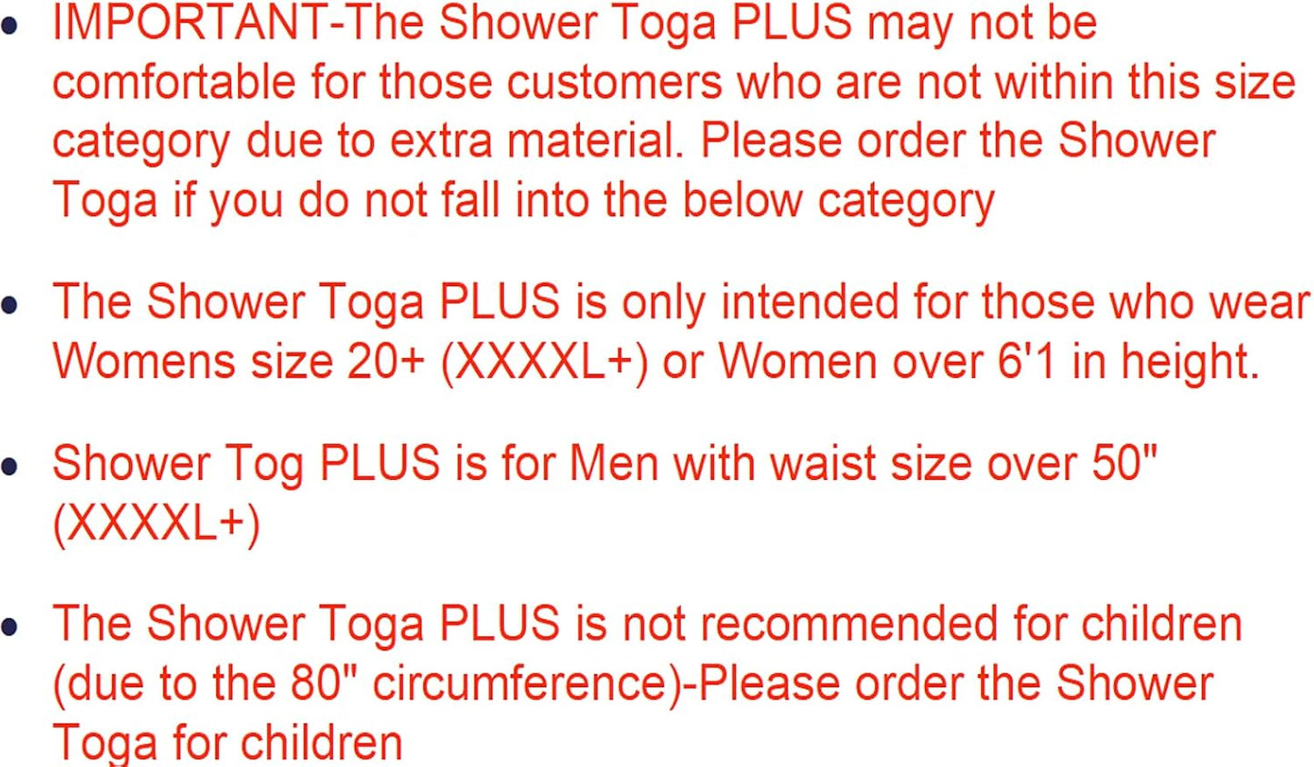Wearable Shower Garment, Privacy RV & Camping Shower, Surf Poncho, Shower Tent, or Portable Changing Room