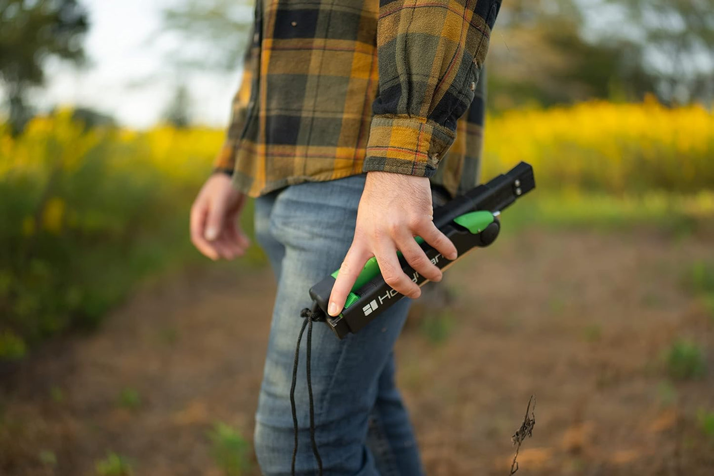 Hooyman Extendable Tree Saw with Compact Design, Detachable Handsaw and Telescoping Pole, No-Slip H-Grip, Impulse Hardened Teeth, and Wrist Lanyard for Tree Trimming, Hunting, Camping, and Outdoors