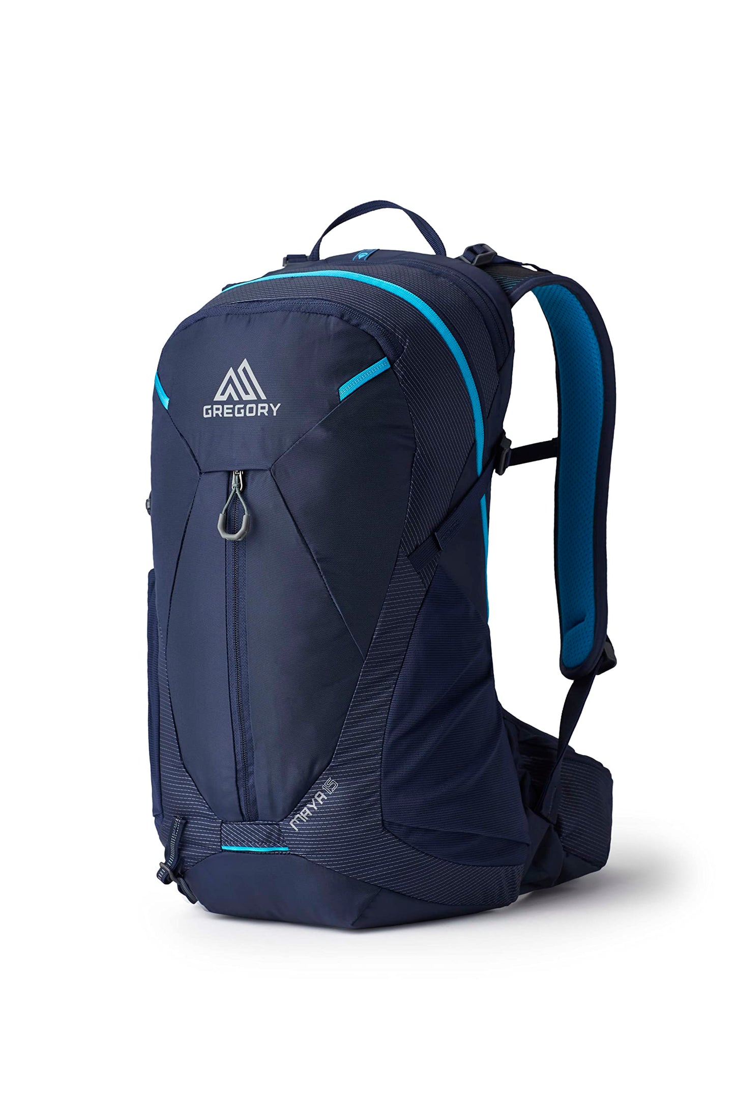 Gregory Maya 15L Women's Day Hiking Backpack, Ventilated Backpanel, Built-In Hydration Attachment for Water Bladder (Reservoir Not Included), One Size Fits All, Storm Blue
