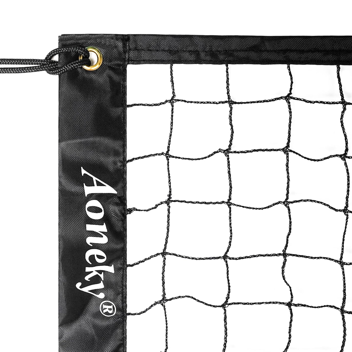 Aoneky Outdoor Replacement 21ft Portable Volleyball/Pickleball/Badminton Net - Indoor Standard Regulation Volleyball/Pickleball/Badminton Court Netting Only