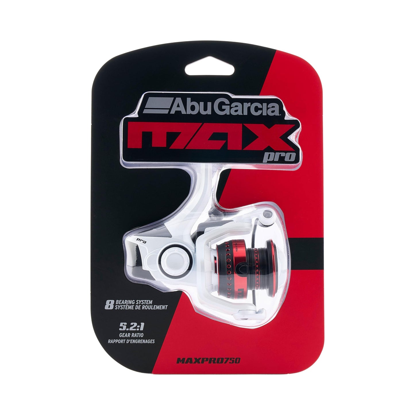 Abu Garcia Max Pro Size 4000 Spinning Fishing Reel, High-Performance Freshwater Reel, A-Symmetric Carbon Frame and Rotor, Durable & Lightweight Construction, Max Drag of 20lb | 9.0kg