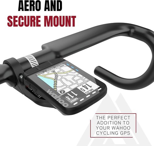KOM Cycling Wahoo Elemnt & Elemnt Bolt Out Front Handlebar Mount from Bike Mount Designed for Wahoo Elemnt & Elemnt Bolt, & Elemnt Mini
