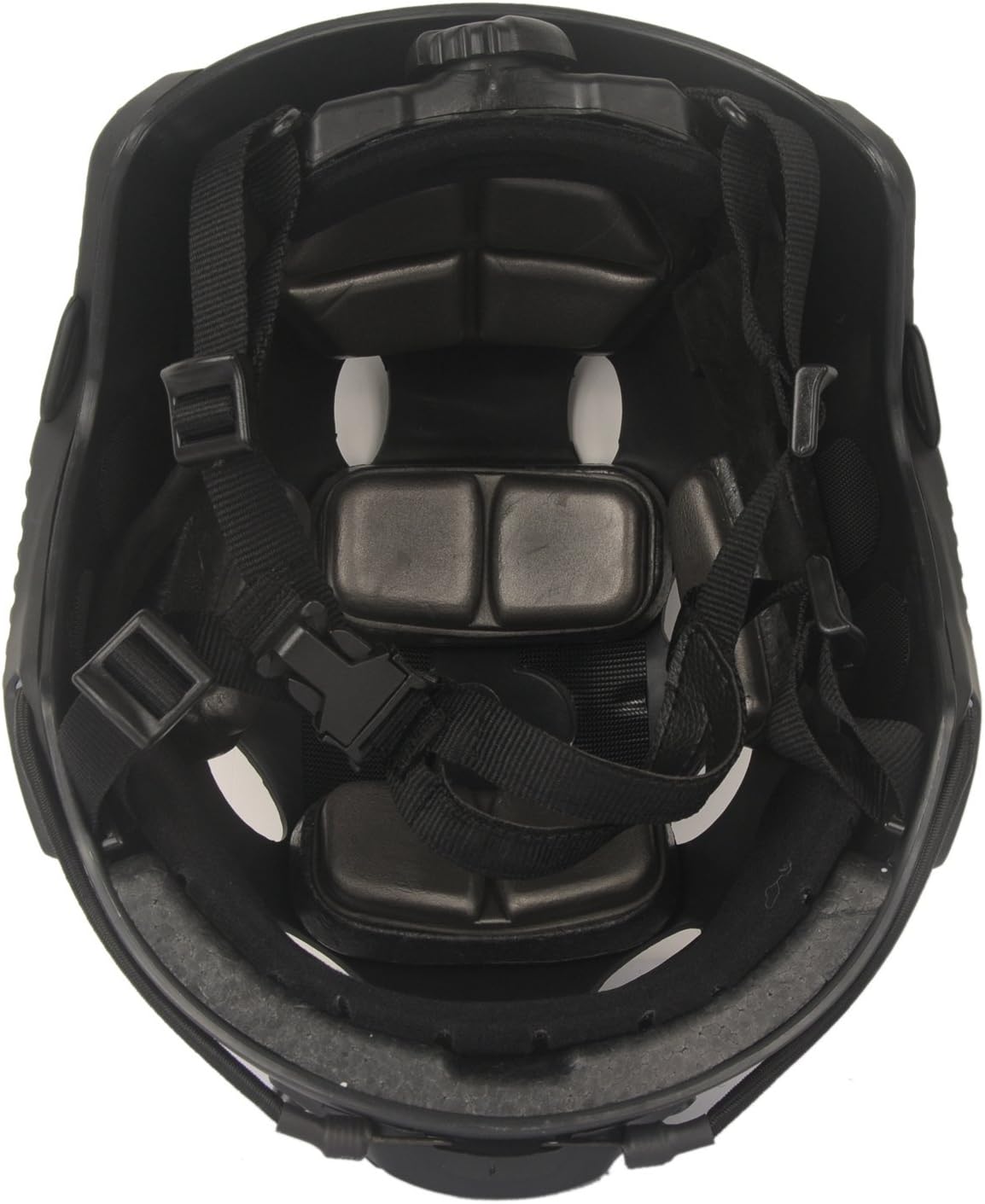 LOOGU Fast BJ Base Jump Tactical Helmet for Airsoft with 12-in-1 Headwear