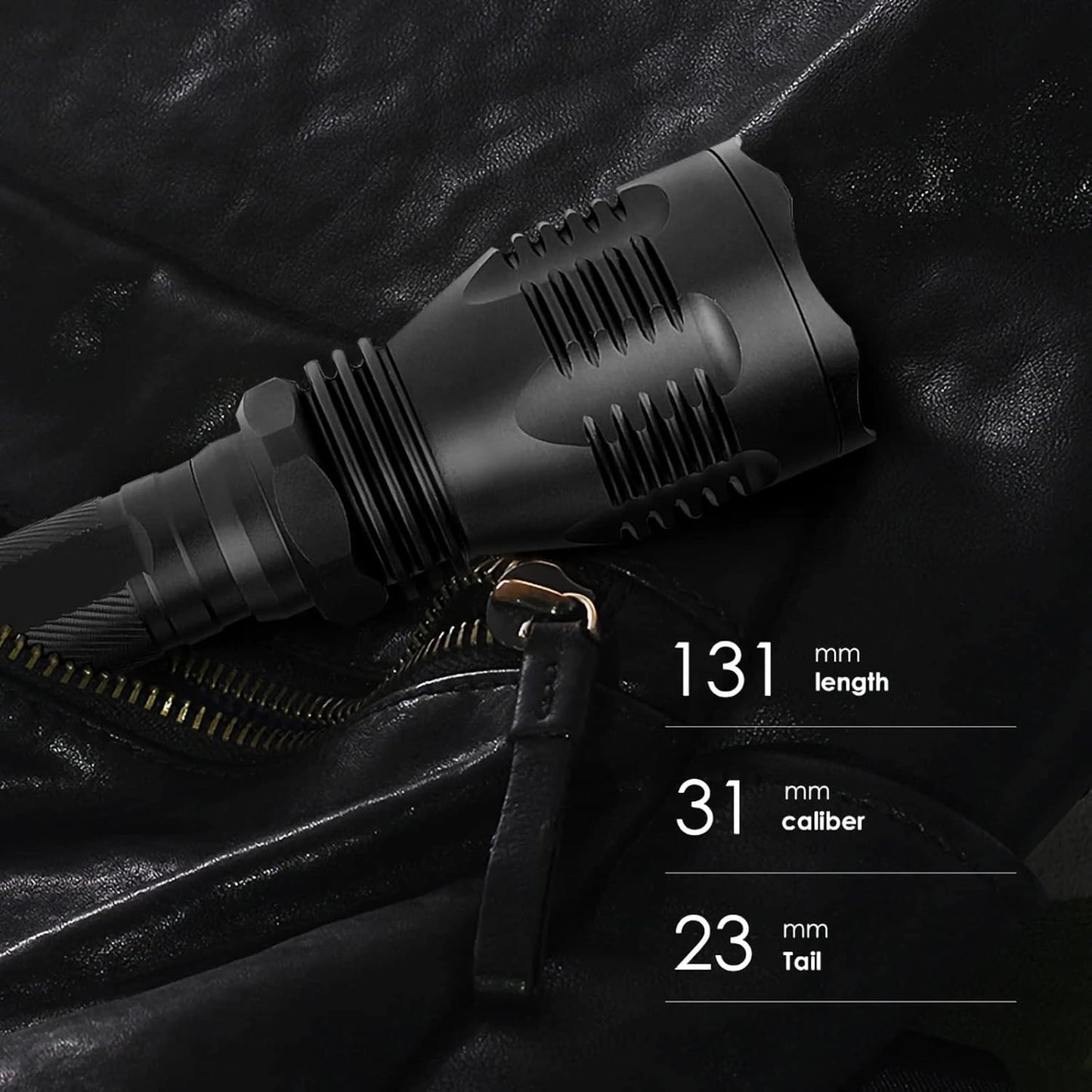 WINDFIRE WF802 Red Hunting Light Tactical Flashlight 350 Lumens 250 Yards LED Coyote Hog Fox Predator Varmint Flashlights with Remote Pressure Switch & Scope/Bike Mount Holder