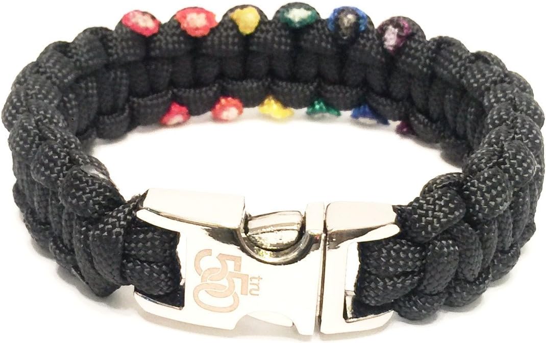 Gay Pride LGBT Rainbow Limited Edition Jewelry Survival Bracelet