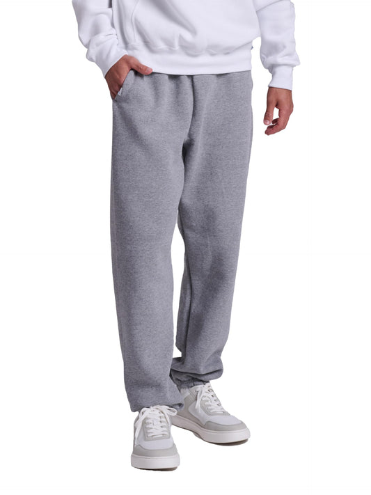 Russell Athletic Mens Dri-Power Fleece Closed-Bottom & Joggers Sweatpants, Oxford, Large US