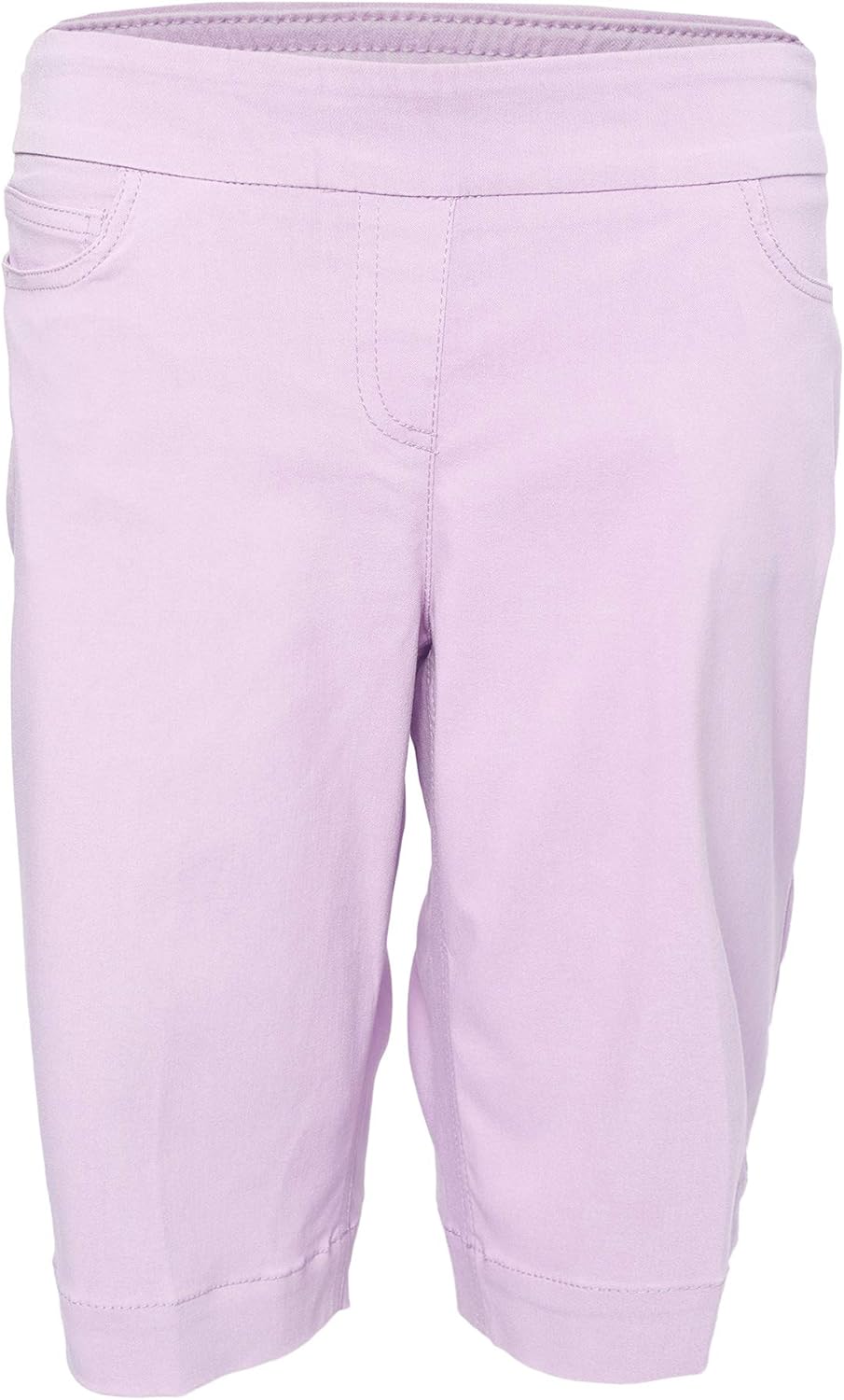 SLIM-SATION Women's Golf Wide Band Pull On Short with Real Pockets