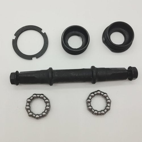 ZZRSDAN 3S Bicycle Bottom Bracket Cycle Crank Axle Square Taper, Bottom Bracket Axle
