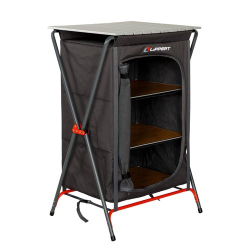 Lippert Components Camping Pantry - Grey