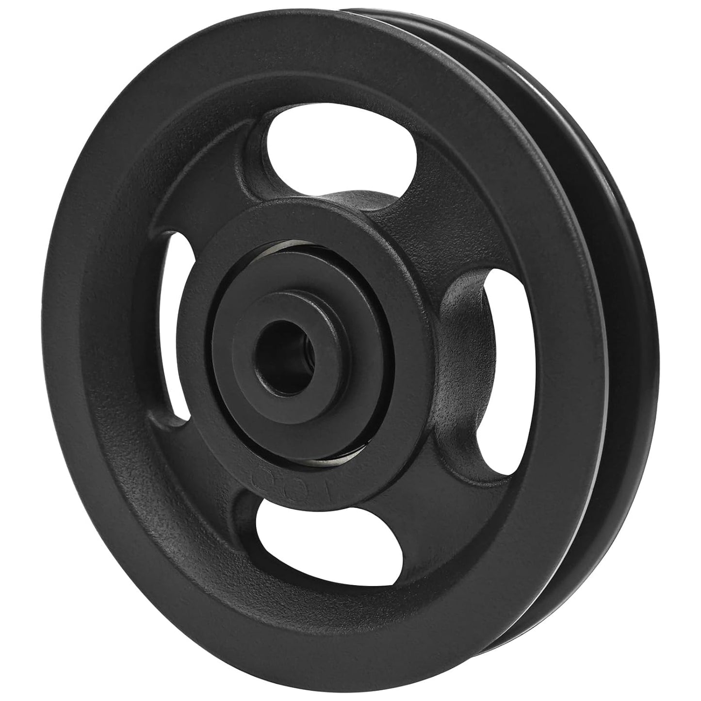 90mm(3.54inch) Universal Bearing Pulley Wheel for Cable Machine Gym Equipment Part Garage Door (2 PCS)