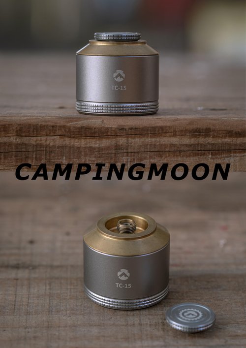 Replacement Empty Refillable Gas Fuel Cylinder EN417 Lindal Valve 15g Mini Tank with Refill Adapter for Camping Stove TC-15/Z15