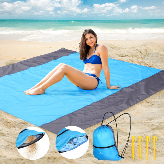 Large Beach Blanket, Sand Free Water Resistant for Beach, Picnic, Concert