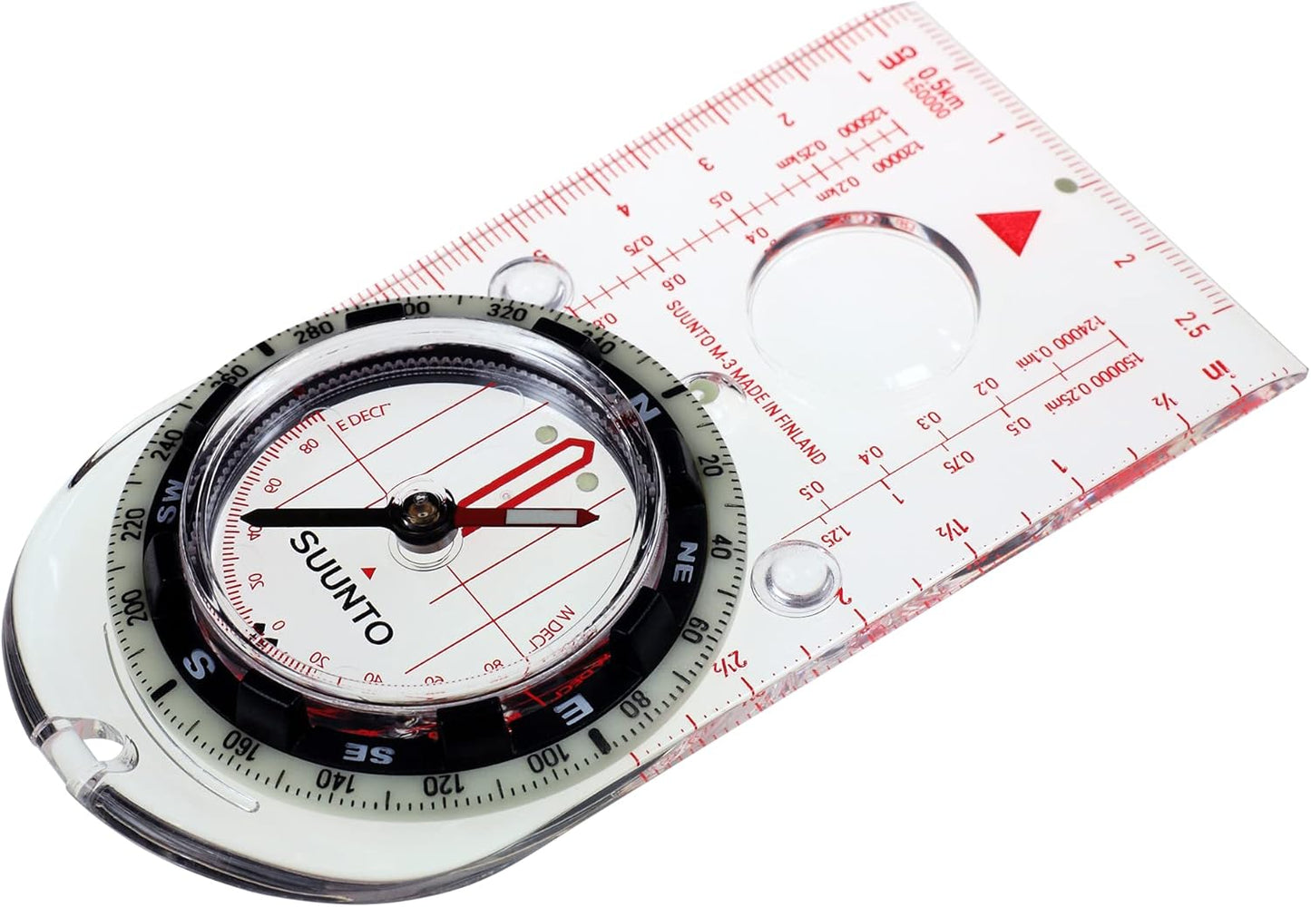 Suunto White Compass - Precision Navigation Tool for Outdoor Adventures