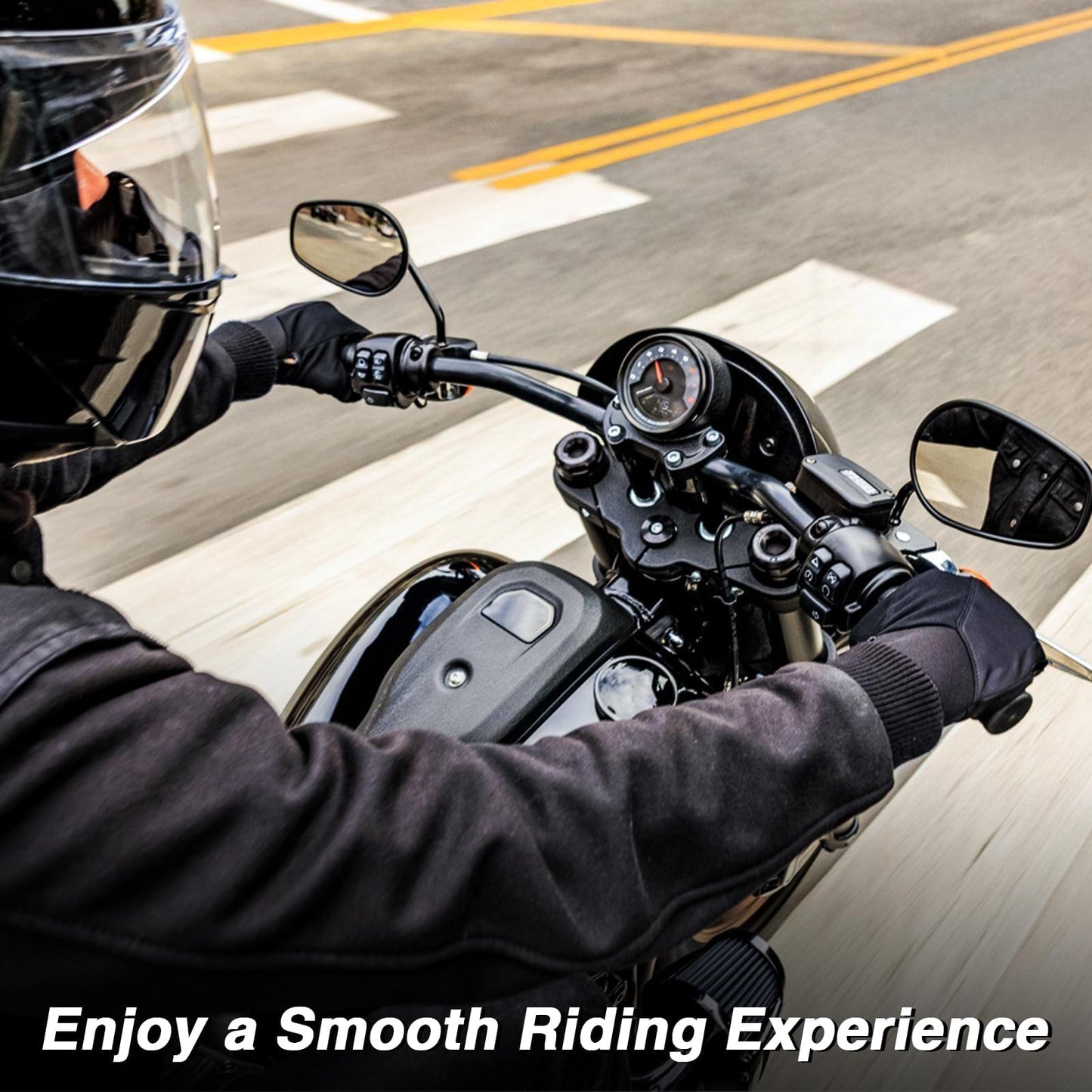 EVRBUL 1-3/8" Motorcycle Front Fork Cap Nut Socket Tool, 35mm 6 Hex Flat Socket Compatible with Harley Sportster Big Twin Motorcycle