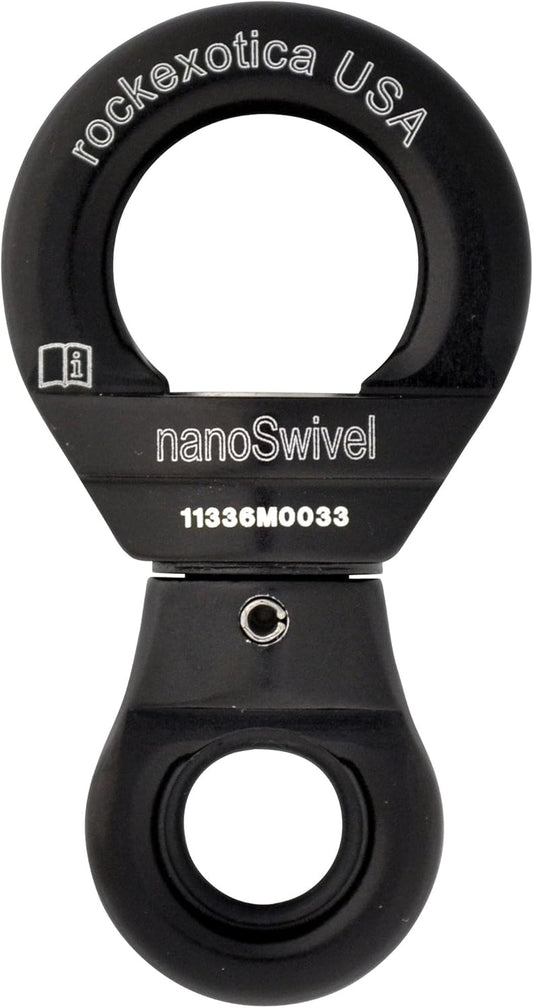 Rock Exotica Rotator Round Swivel - High-Strength Swivel for Climbing and Rigging