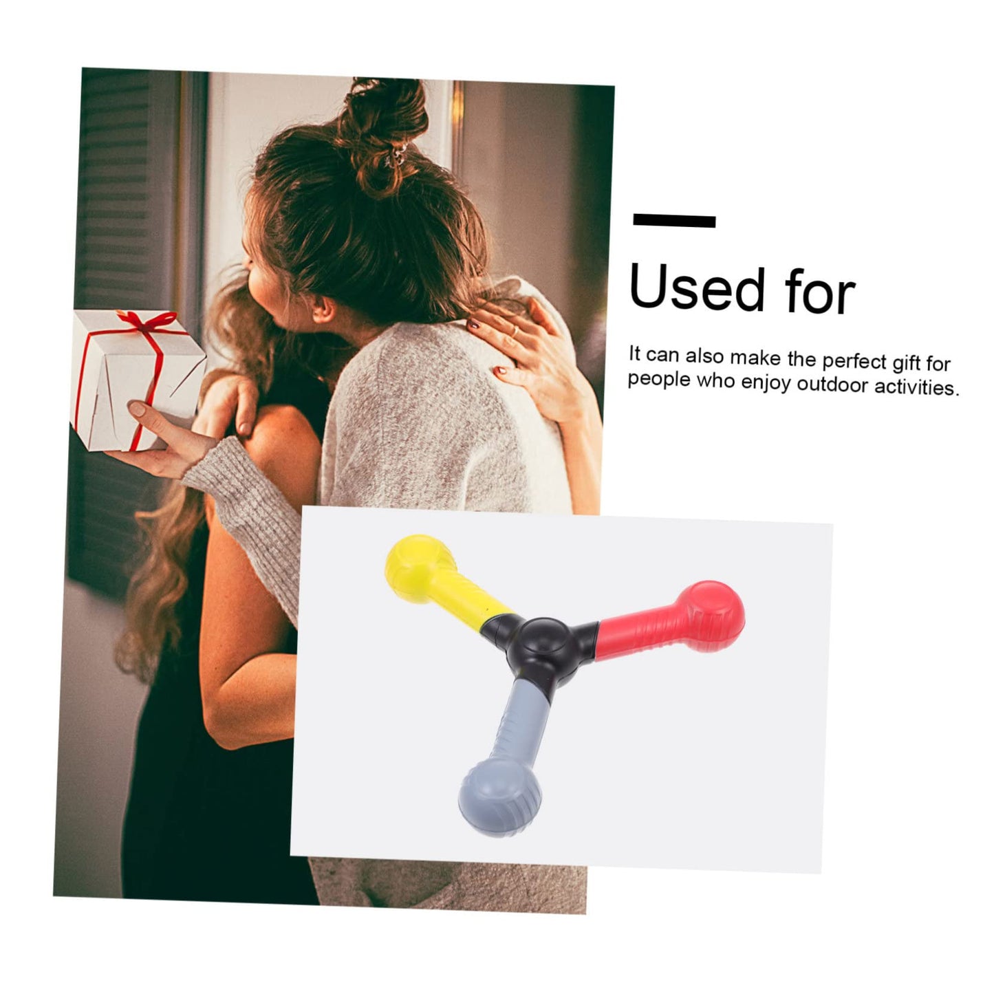 HOMSFOU 3pcs Reaction Training Stick Soccer Drill Football Training Hand Eye Coordination Training Tool Training Bar Catching Trainer Equipment Toys Tools Pu Training Equipment Sports