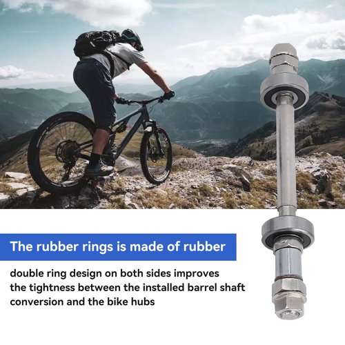 Bicycle Rear Hub Axle, Bicycle Axles Rear Axle Front Axle Set Quick Release Front Rear Axles Hub Bike Repair Tool Accessories for Mountain Bikes, Road Bikes