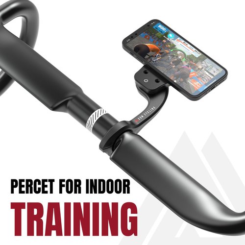 KOM Cycling Indoor Phone Mount Adapter for MagSafe Devices - Attach Your MagSafe iPhone to Any Bike Mount Compatible with Garmin or Wahoo (MagSafe)