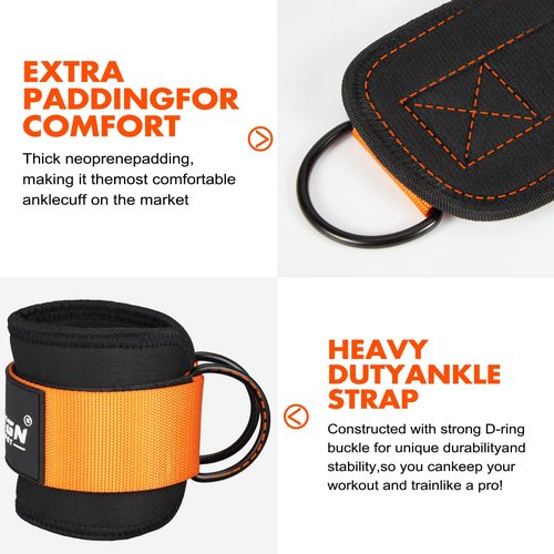 Resistance Bands for Working Out, Ankle Resistance Bands, Physical Therapy Bands for Strength Training, Yoga, Pilates, Stretching, Stretch Elastic Band with Different Strengths, Workout Bands for Home