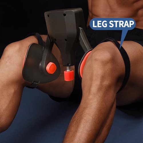 Thigh Master Max Drag 80Lb,Black Exercise Equipment Pelvic Floor Muscle Strengthening Trainer,Fitness Workout Machine Inner Thigh Exerciser for Pelvic,Glute,Leg,Back Gift for Men Women (Black)