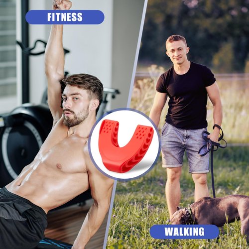 YILIMZ 3PCS Jaw Trainer With 3 Resistance Levels - Silicone Exerciser for Men & Women, Activating Tightening Strengthening Facial Muscles, Jawline Workout and Face Exerciser