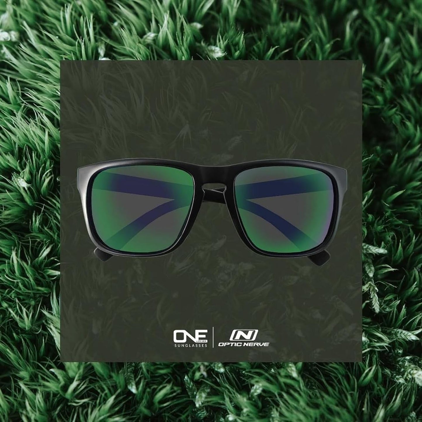 Optic Nerve Ziggy Polarized Sport Sunglasses - Lightweight Sportwrap Frame, UV Protection, Anti-Glare - Unisex Fit