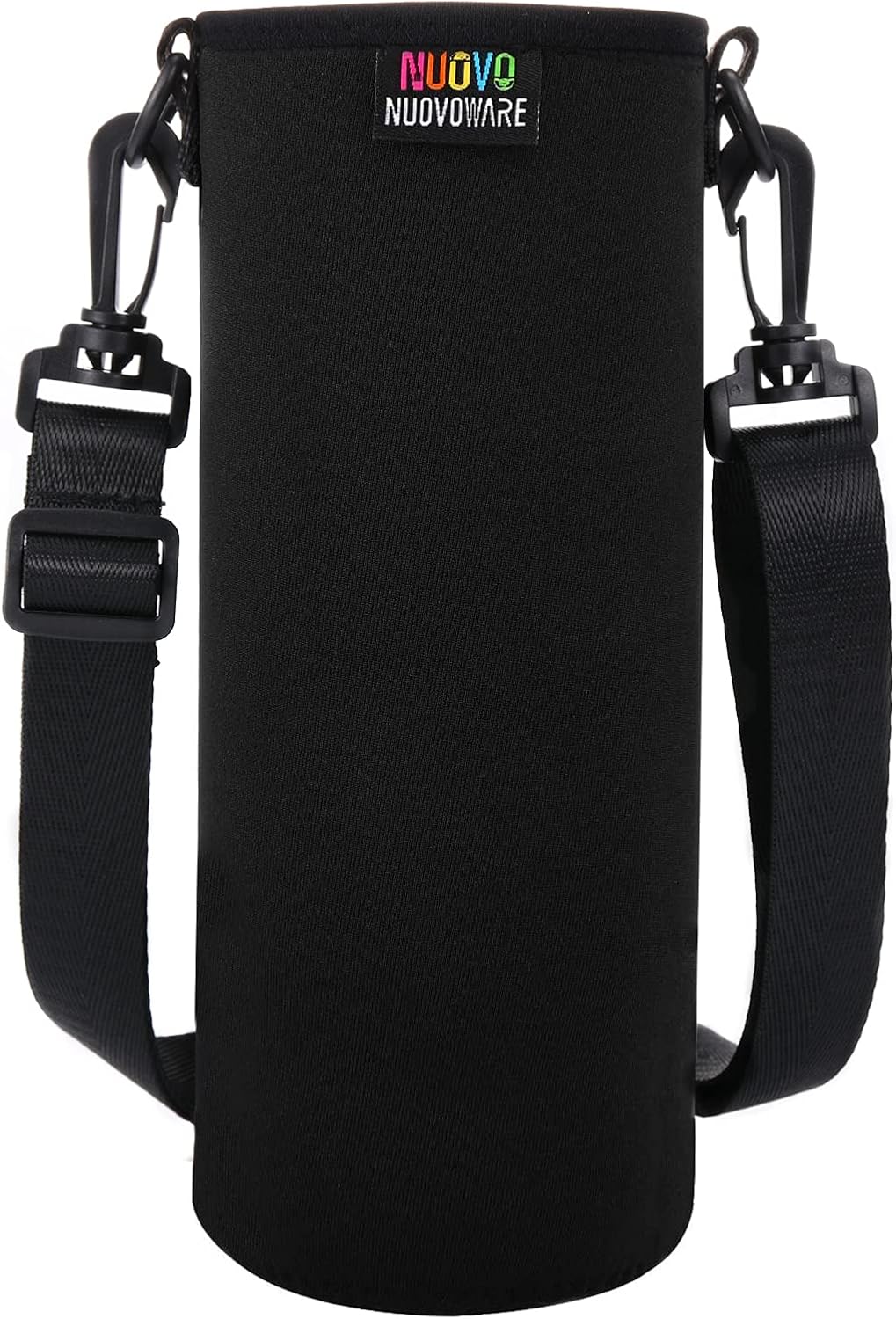 Nuovoware Water Bottle Carrier Bag, Premium Neoprene Portable Insulated Water bottle Sling Holder Bag 1000ML with Adjustable Shoulder Strap for Men Women Hiking, Sling Bottle Bag Case