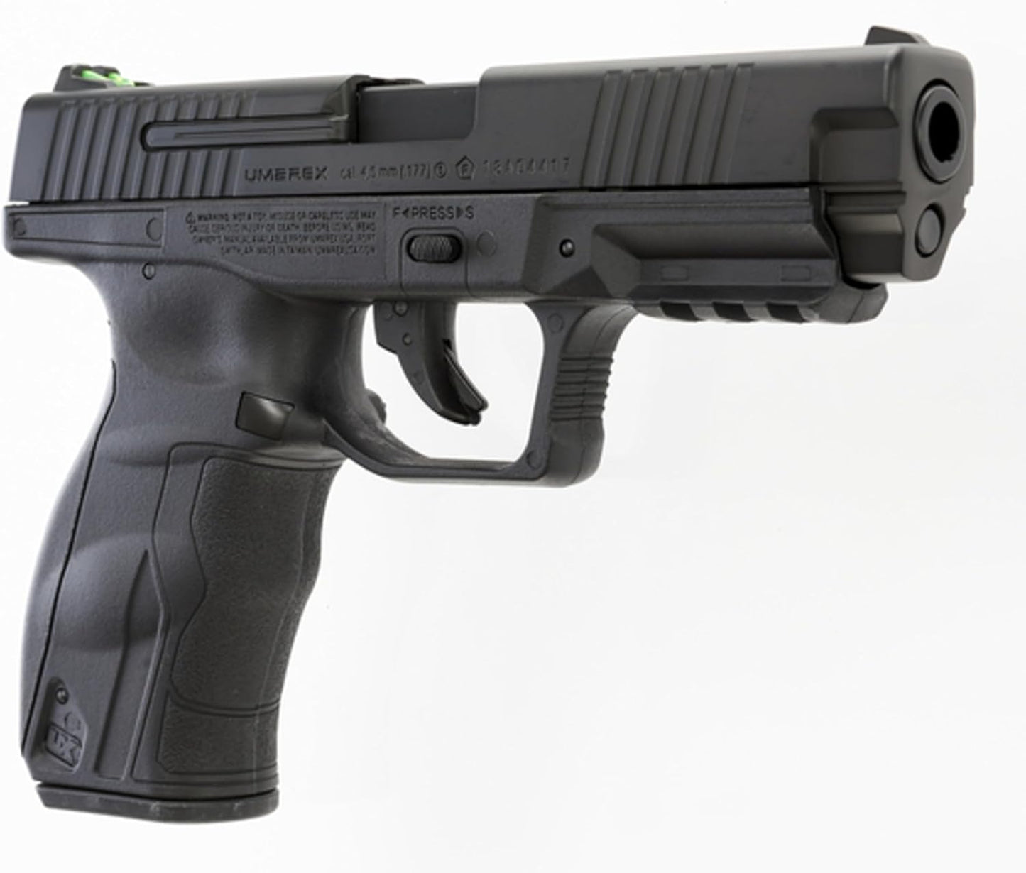 Umarex 9XP .177 Caliber BB Gun Air Pistol - High-Power, Compact Design, Black