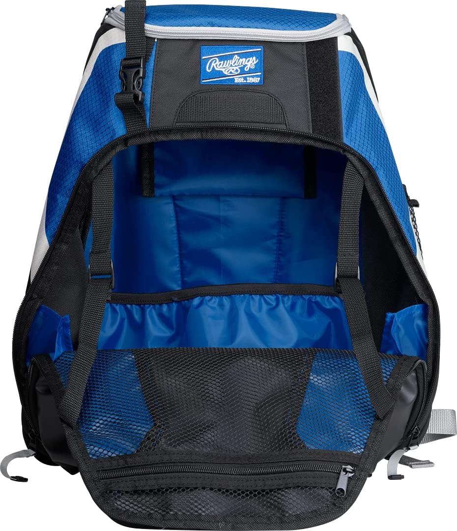 Rawlings | R500 Backpack Equipment Bag | Baseball/Softball | Multiple Styles