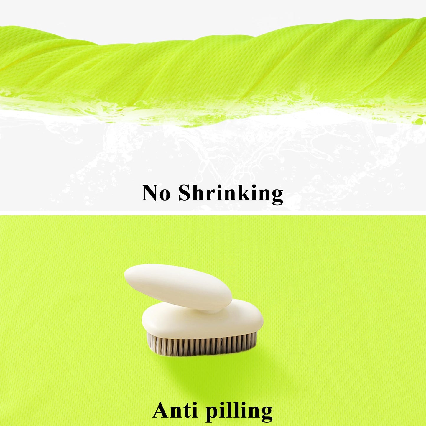 JOYYANGFANG Men's Running Shirts Sun Protection Hiking Yoga Gym Fit T-Shirt Quick Dry Workout Moisture Wicking T-Shirt Short Sleeve 6 Pack XL Yellow